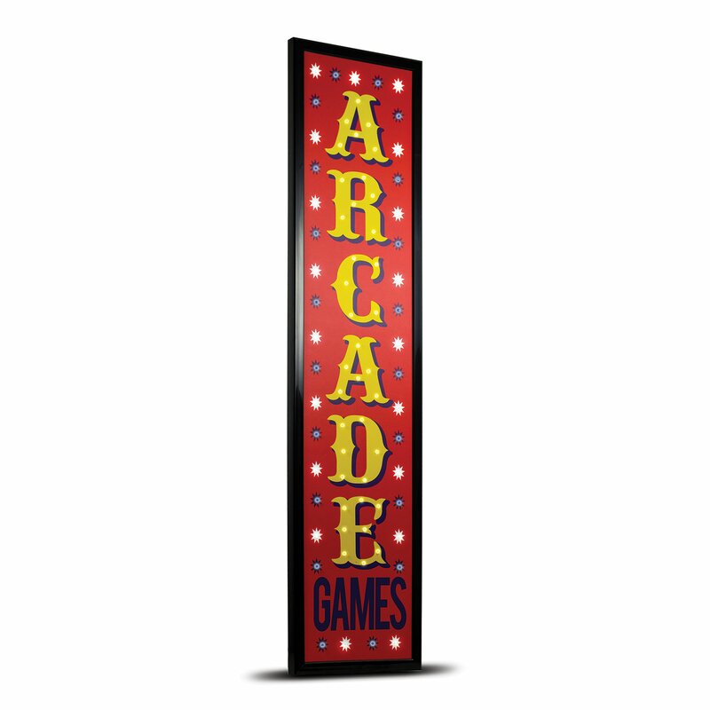 CYRG Arcade Games LED Marquee Sign & Reviews | Wayfair